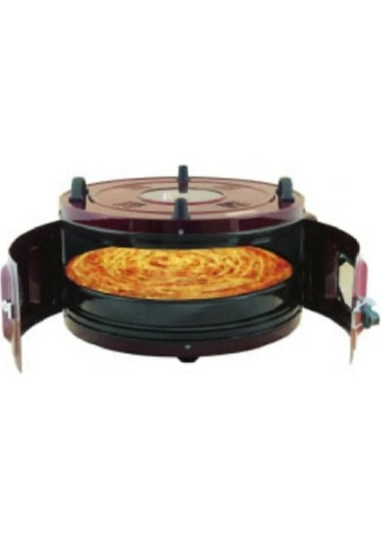 Kırmızı Elektrikli Büyük Boy Davul Fırın, Tepsili, Lezzetli Atıştırmalıklar Için fiyatları