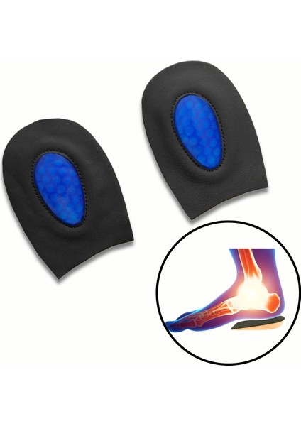 Topuk Dikeni Jel Tabanlık – Hakiki Deri Ortopedik Destekli, Rahat Yürüyüş Tabanlığı 1 Çift fiyatları