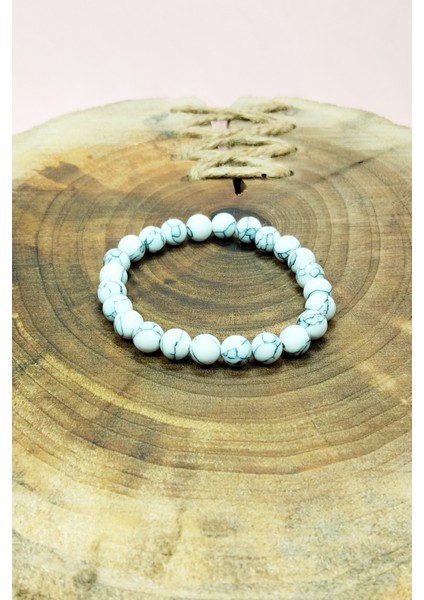 Havlit Doğal Taş Bileklik Kutulu