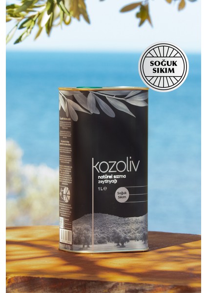 Soğuk Sıkım Natürel Sızma Zeytinyağı 1 Lt