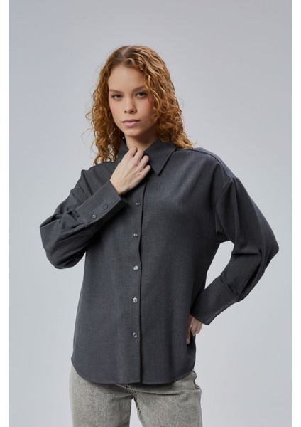 Limited Edition Regular Poliviskon Dokuma Gömlek