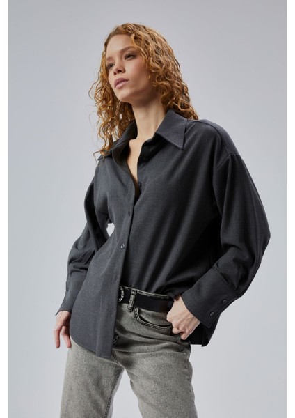 Limited Edition Regular Poliviskon Dokuma Gömlek