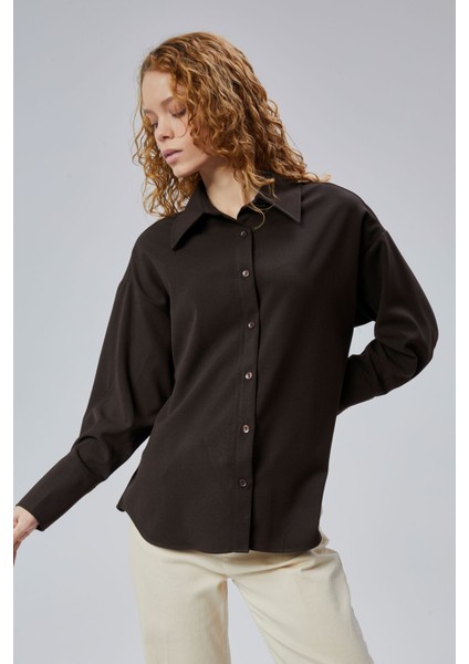 Limited Edition Regular Poliviskon Dokuma Gömlek