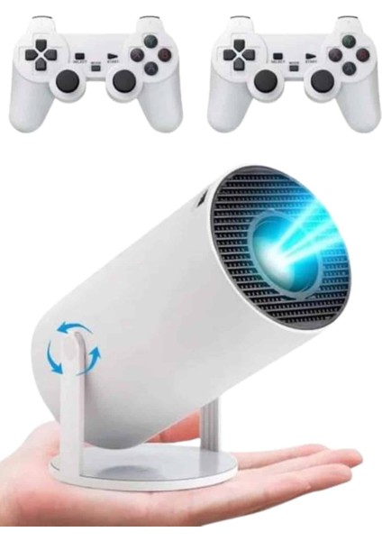 Depomix Projeksiyon Cihazı Video Oyun Konsolu 8 GB Hafıza LCD Ekran Kumandalı indirimleri