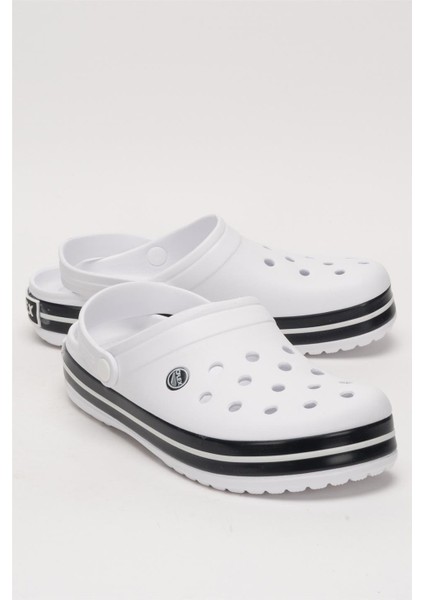Unisex Confort Medikal Hemşire Sabo Terlik BEYAZ