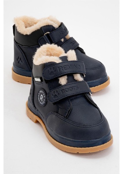 Kışlık İçi Kürklü Bebe Bot (22-25) LACİVERT