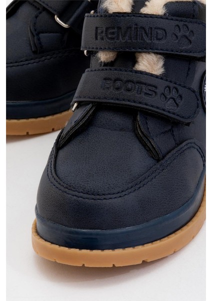 Kışlık İçi Kürklü Bebe Bot (22-25) LACİVERT