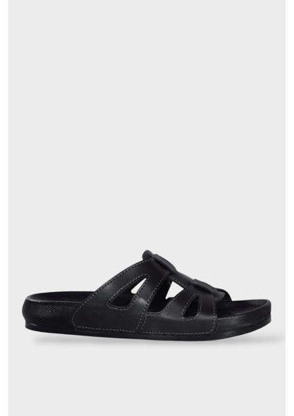 Anatomik Taban Rahat Trend Kadın Terlik SİYAH