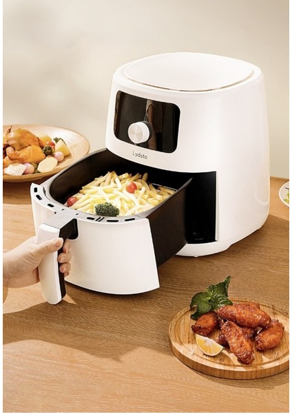 5l Xxl Akıllı Yağsız Fritöz Kırmızı, Sağlıklı ve Pratik Kullanım fırsatları