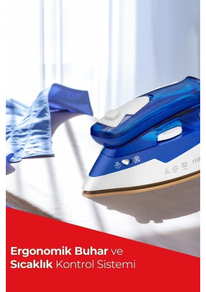 Katlanabilir Buharlı Seyahat Ütüsü, Dikey Ütüleme Özelliği, Hafif ve Pratik Kullanım