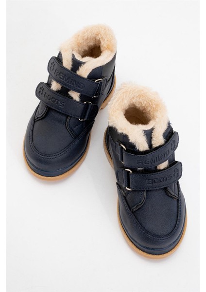 Kışlık İçi Kürklü Bebe Bot (22-25) LACİVERT