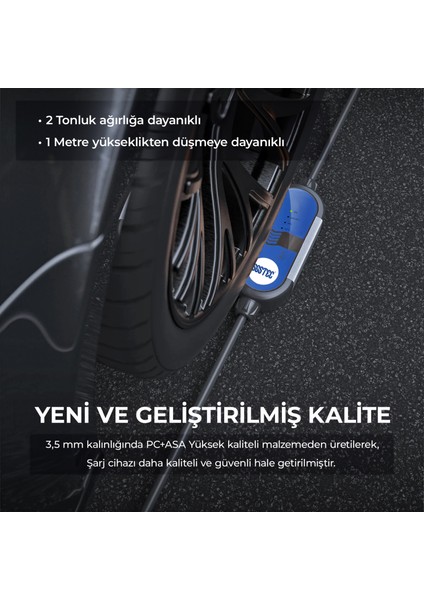 EV Type2 3,5kW 16A Taşınabilir Elektrikli Araç Şarj Cihazı