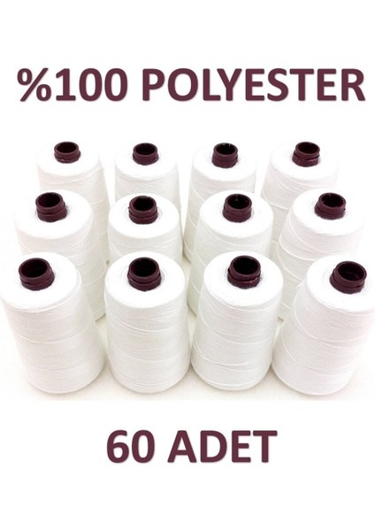 Çuval Ağzı Dikiş Ipliği 60 Adet, Güçlü ve Dayanıklı Dikiş Ipi Seti