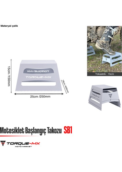 Motosiklet Başlangıç Takozu SB1 indirimleri