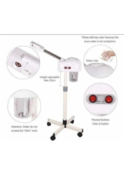 Beyaz Buhar Cihazı, Sağlıklı ve Verimli Kullanım Için Tasarlandı fiyatları