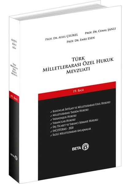 Türk Milletlerarası Özel Hukuk Mevzuatı