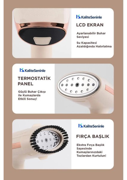 Taşınabilir Buharlı Dikey Ütü, Seyahat Boy, Pratik ve Yeni Nesil Teknoloji fiyatları