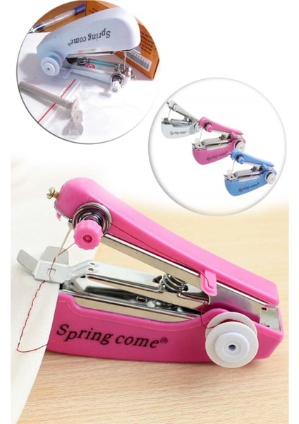 Renkli Mini El Dikiş Makinesi, Pratik ve Güçlü, 2 Yıl Garantili, Mekanik Tasarım fırsatları