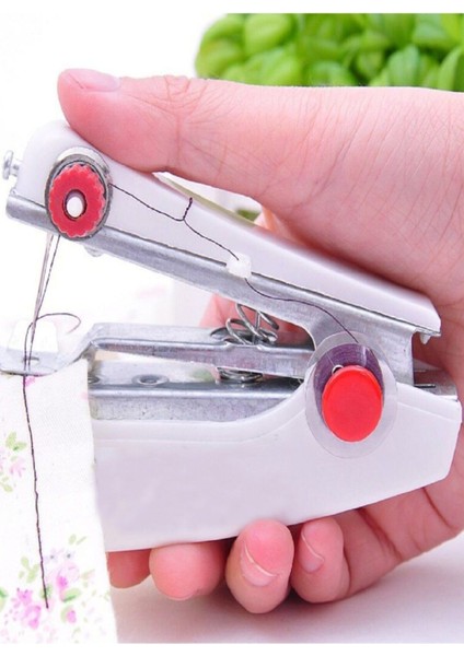 Renkli Mini El Dikiş Makinesi, Pratik ve Güçlü, 2 Yıl Garantili, Mekanik Tasarım indirimleri