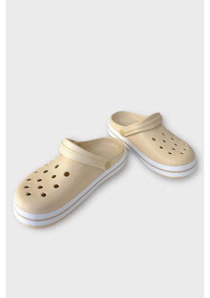 Unisex Comfort Hafif Medikal Hemşire Sabo Terlik Bej fırsatları