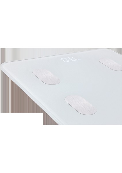 Akıllı Dijital Kas ve Yağ Ölçer Tartı Baskülü Beyaz Renk fırsatları