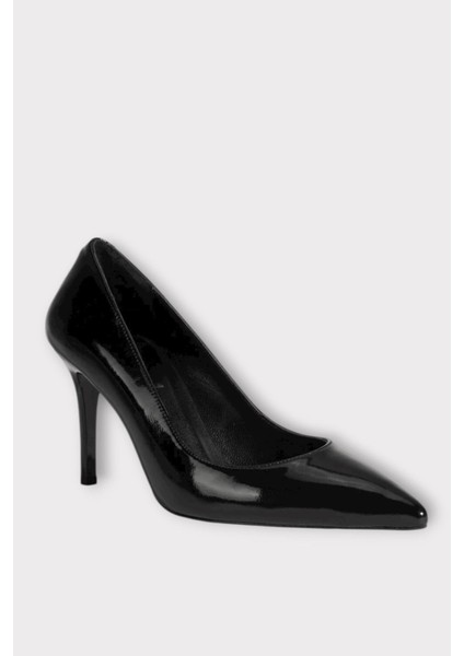 Kadın Klasik Topuklu Ayakkabı Siyah - Siyah indirimleri