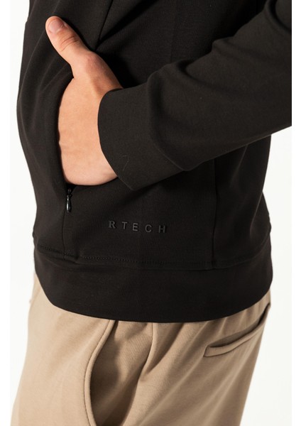 Erkek Modern Tasarım Teknolojik Kumaş Süper Yumuşak Çift Fermuar Açılır Detaylı Ince Mont indirimleri