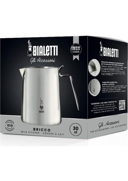 Paslanmaz Çelik Sütlük 30CL Gümüş Renk, Dayanıklı ve Şık Tasarım indirimleri