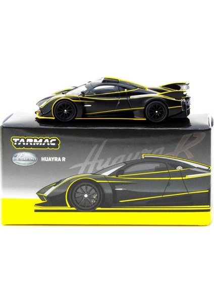 Nessiworld Tarmac Works 1/64 Pagani Huayra R Matt Black / Silver fiyatları