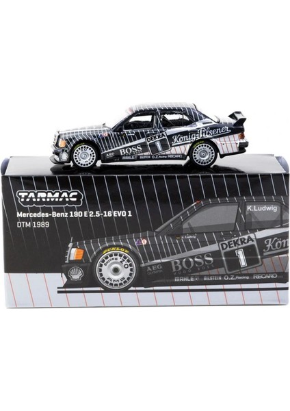 Nessiworld Tarmac Works 1/64 Mercedes-Benz 190 E 2.5-16 Evo 1 #01 fiyatları