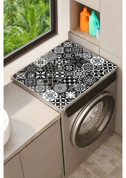 Çamaşır Kurutma Makinesi Matı Örtüsü 60X60CM Kaymaz Sıvı Geçirmez Silinebilir 27251017