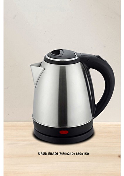 Kettle 1.2 Lt Gri Renk Çelik Malzeme Otomatik Kapanma ve Enerji Tasarruflu fırsatları