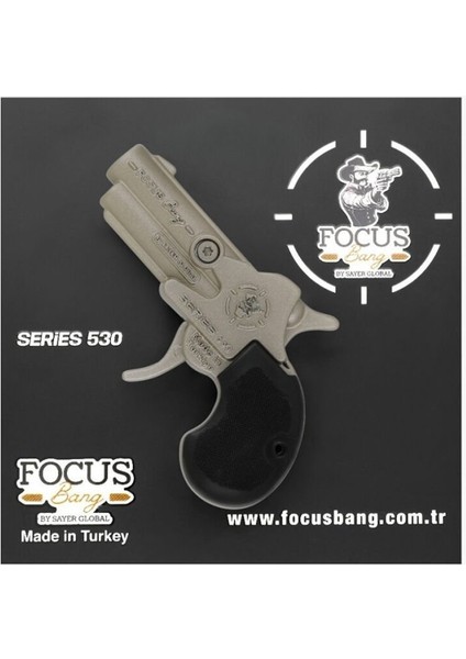 Nessiworld 530 Focus Bang Oyuncak Tabanca Series 530 Black-Füme-Saten fiyatları