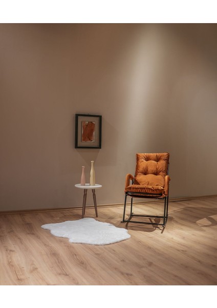 Scandi Chic Sallanan Sandalye & Dinlenme Koltuğu | Ergonomik Tv Koltuğu – Yastıklı ve Minderli