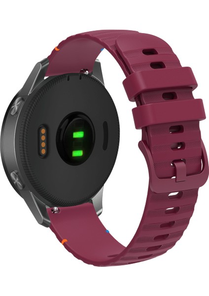 Huawei Watch Gt4 41 mm / Gt5 41 mm Ile Uyumlu 18 mm Dalgalı Dikiş Detaylı Silikon Saat Kordonu fiyatları