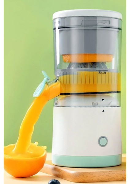 Mini Taşınabilir USB Portakal Sıkacağı, Çok Fonksiyonlu ve Şarj Edilebilir.