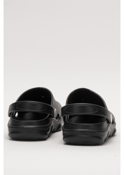 Kaymaz Taban Deniz Plaj Havuz Çocuk Terlik Siyah