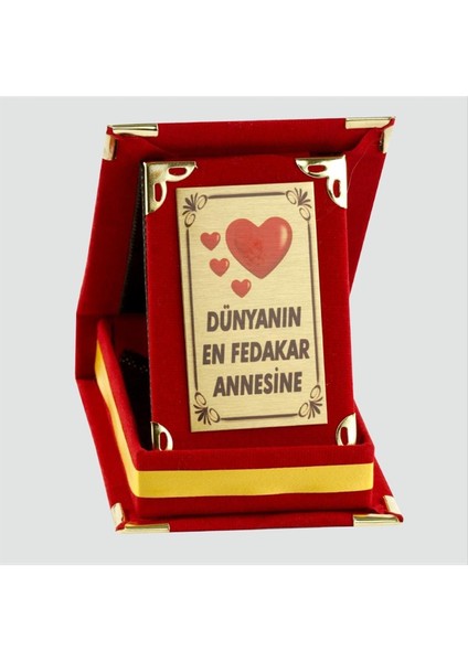 Dünyanın En Fedakar Annesine Plaketi