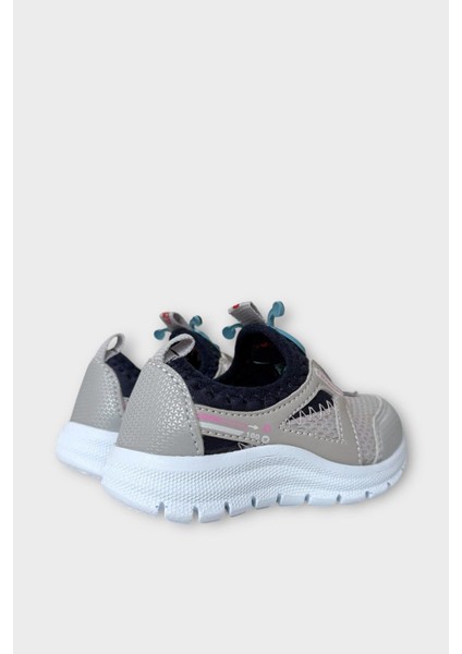 Çocuk Airfile Hafif Taban Kreş Ev Okul Bebe Spor Ayakkabısı Füme - Lacivert indirimleri