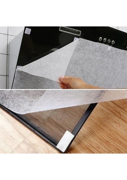 Buffer® 2li Yağ Emici Duman Önleyici Pratik Mutfak Davlumbaz Koruyucu Dayanıklı Yedek Filtre 45X90CM