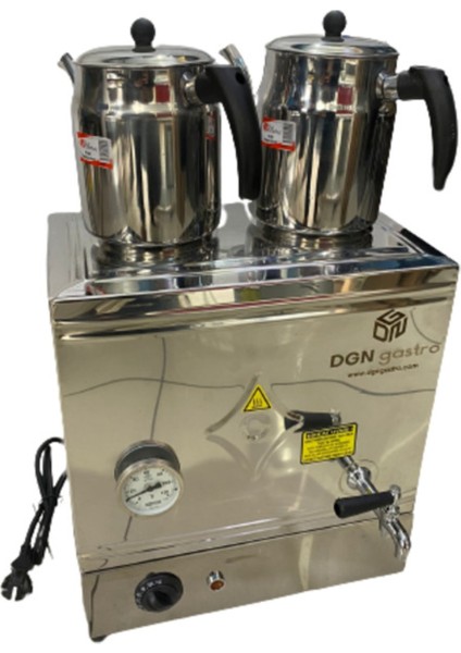 30 Litre Elektrikli Çay ve Kahve Kazanı, Krom, Dayanıklı ve Pratik Kullanım fiyatları