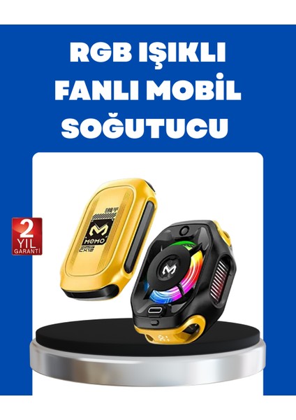 Manyetik Montajlı Dijital Ekranlı Telefon Soğutucu