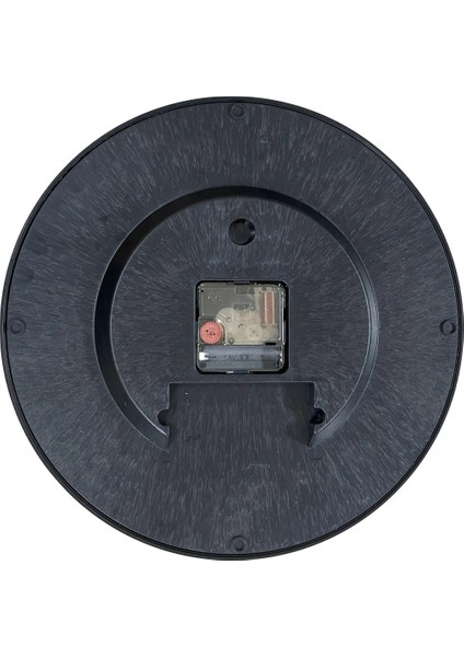 31 cm Gerçek Camlı Akar Saniyeli Duvar Saati Siyah 7176681 fiyatları