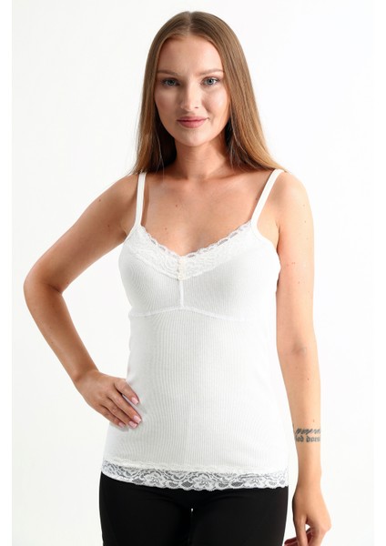 Kadın Askılı Bluz Beyaz fiyatları