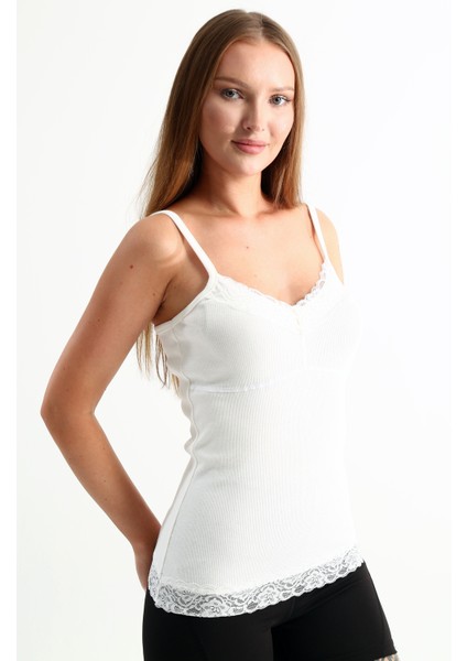 Kadın Askılı Bluz Beyaz fırsatları