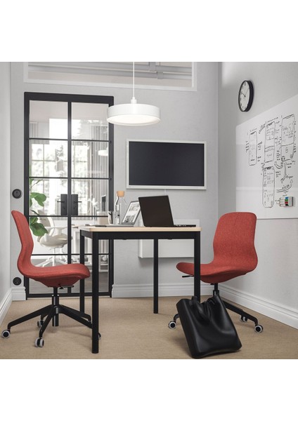 Çalışma Sandalyesi, Gunnared Kırmızı-Siyah fiyatları