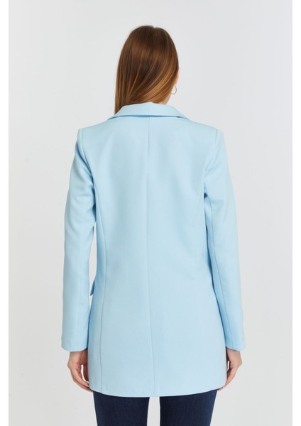 Oversize Dokuma Blazer Ceket