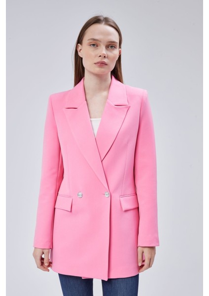 Oversize Dokuma Blazer Ceket