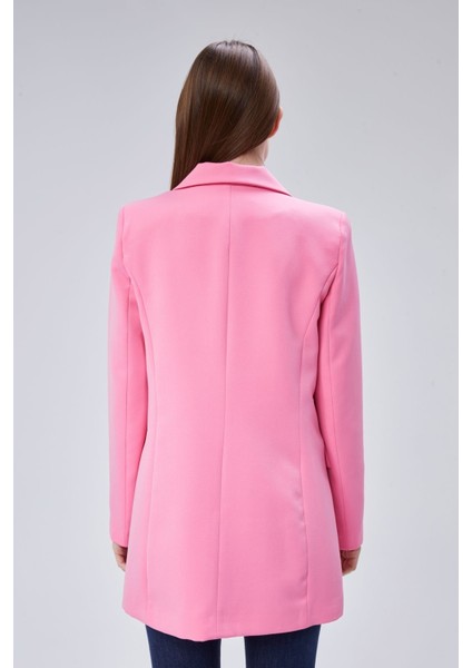 Oversize Dokuma Blazer Ceket