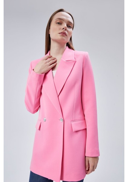 Oversize Dokuma Blazer Ceket